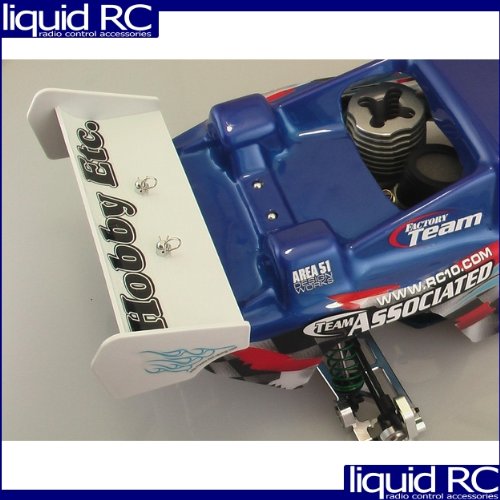 Hot Racing GTT3008 Silver Alum. Rear Shock Tower Gt2