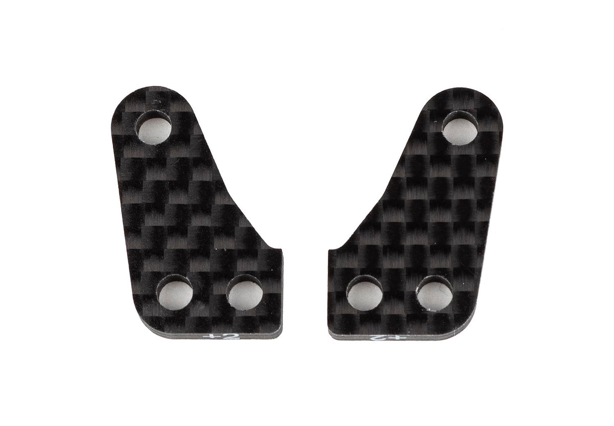 Team Associated 92376 RC10B74 FT Steering Block Arms +2