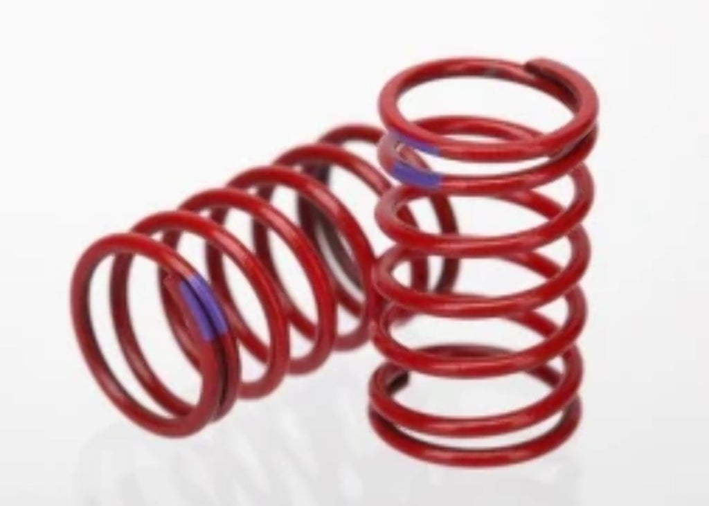 Traxxas 7246 GTR Shock Springs(2) Purple-Rate-3.2: 1/16 Summit & Grave-Digger
