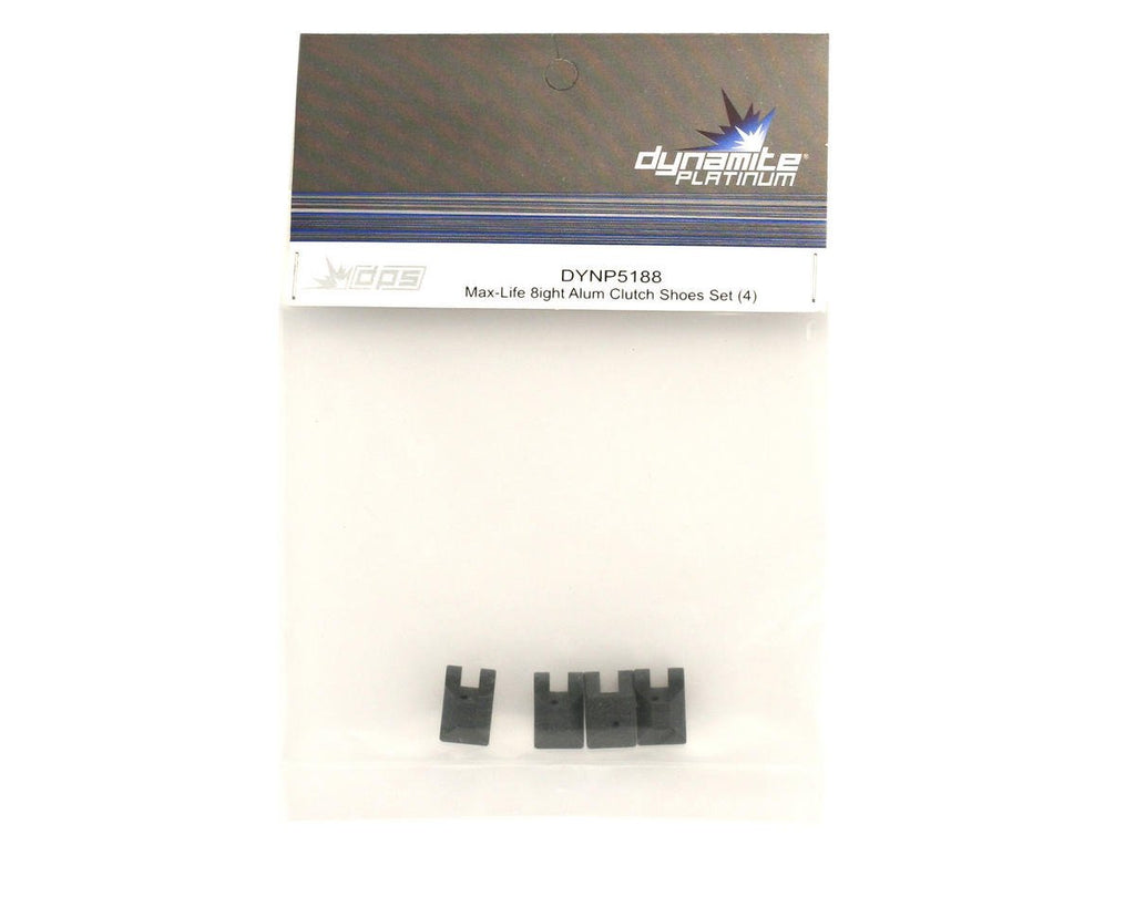 Dynamite DYNP5188 Max-Life Aluminum Clutch Shoes: 8ight & 2.0 8ight-T & 2.0