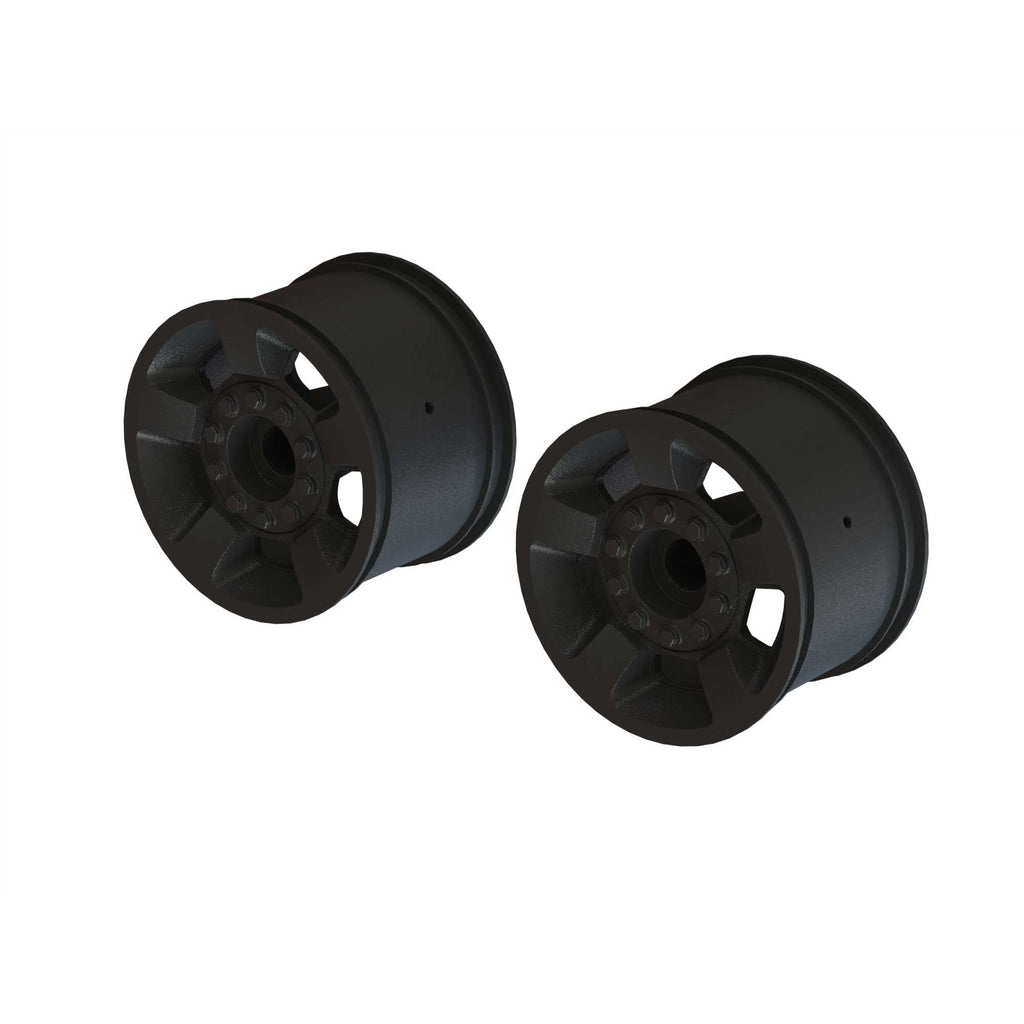 Arrma 510116 2.8" Wheel 14mm Hex (Black/2)