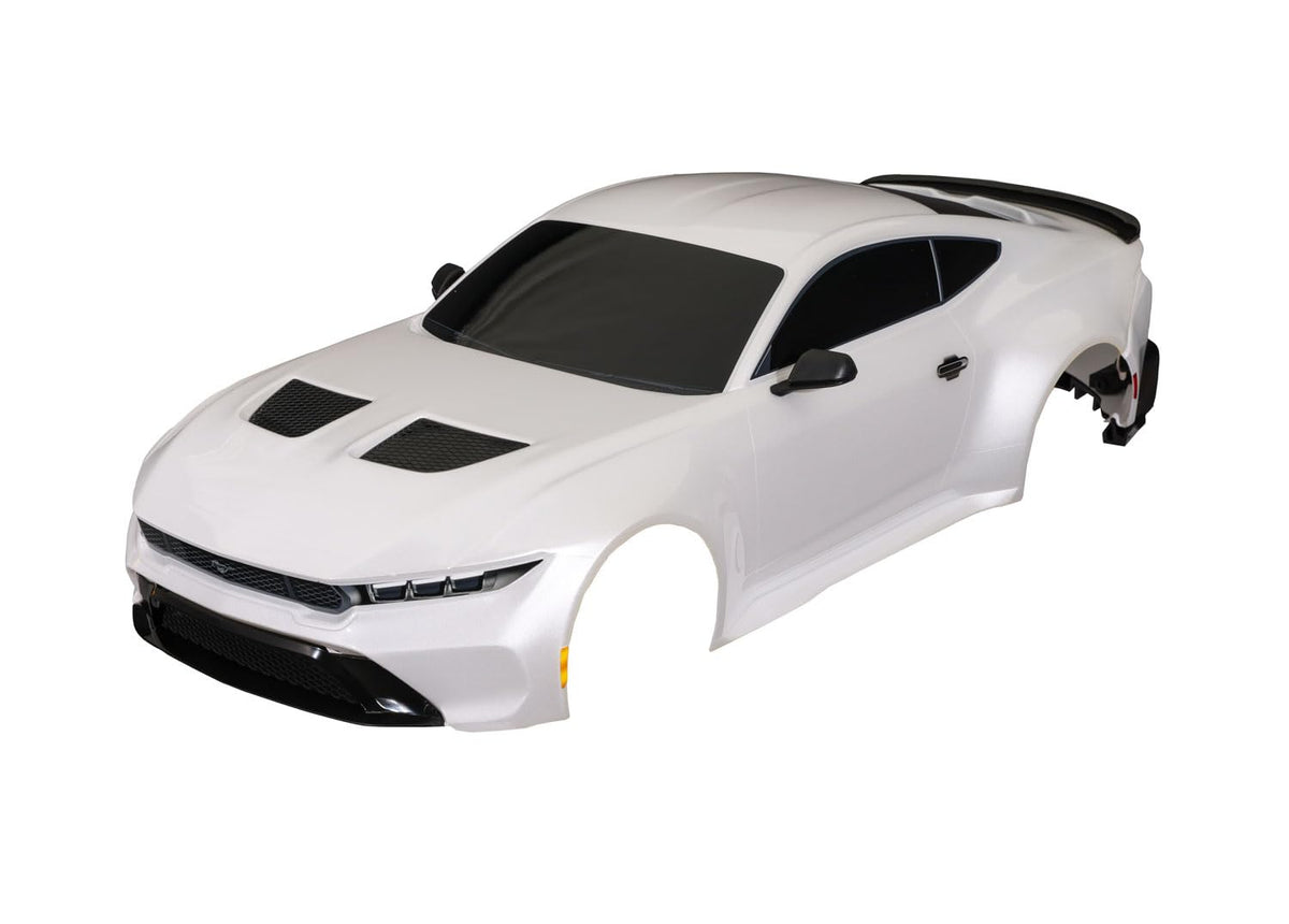 Traxxas 10511-WHT Body, Complete, White: 4-Tec Drift Ford Mustang