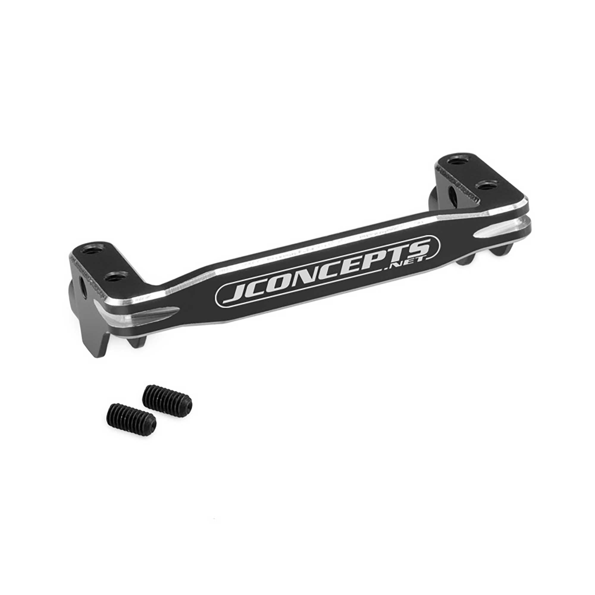 J-Concepts 29482 Servo Mount Brace, Black: B6.3