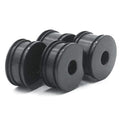 Carisma 15652 GT24R Wheel Set (4): Black
