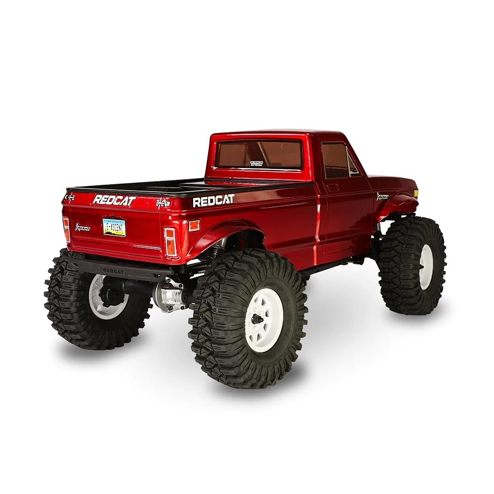 Redcat Ascent 1/10 Scale Rock Crawler – High-Torque 4WD RC Trail Truck with Portal Axles, Waterproof Electronics, LiPo Ready, RTR – Hobby-Grade Remote Control Rock Climber