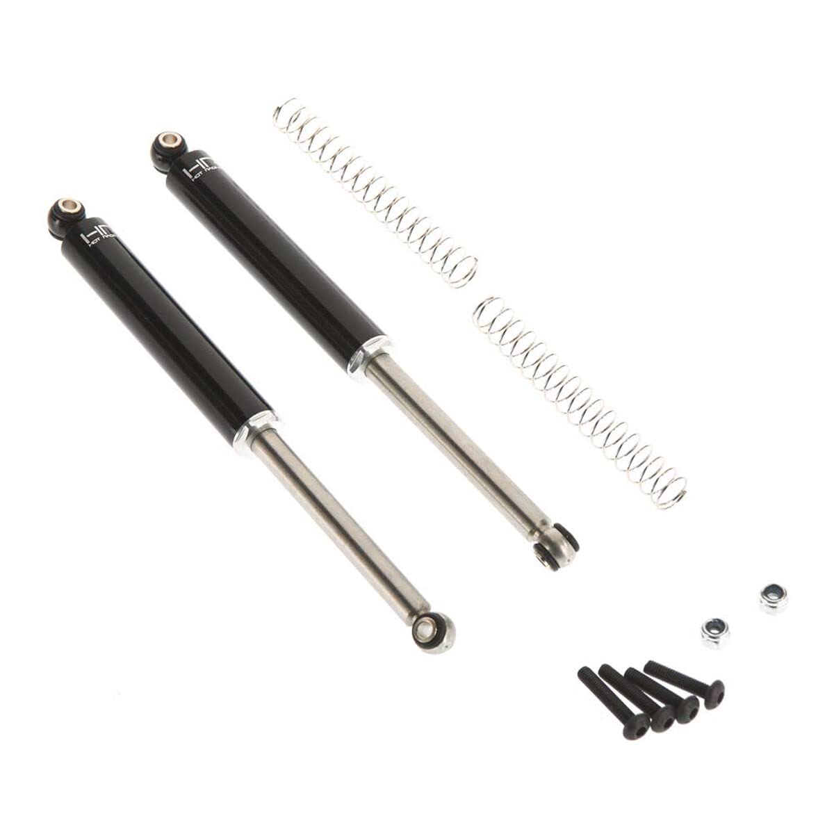 Hot Racing AMJ120TD01 Alum Black Internal Spring Air Shocks 125mm