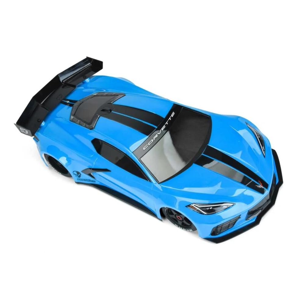 Pro-Form 157700 1/7 Chevrolet Corvette C8 Clear Body: ARRMA Felony & Infraction