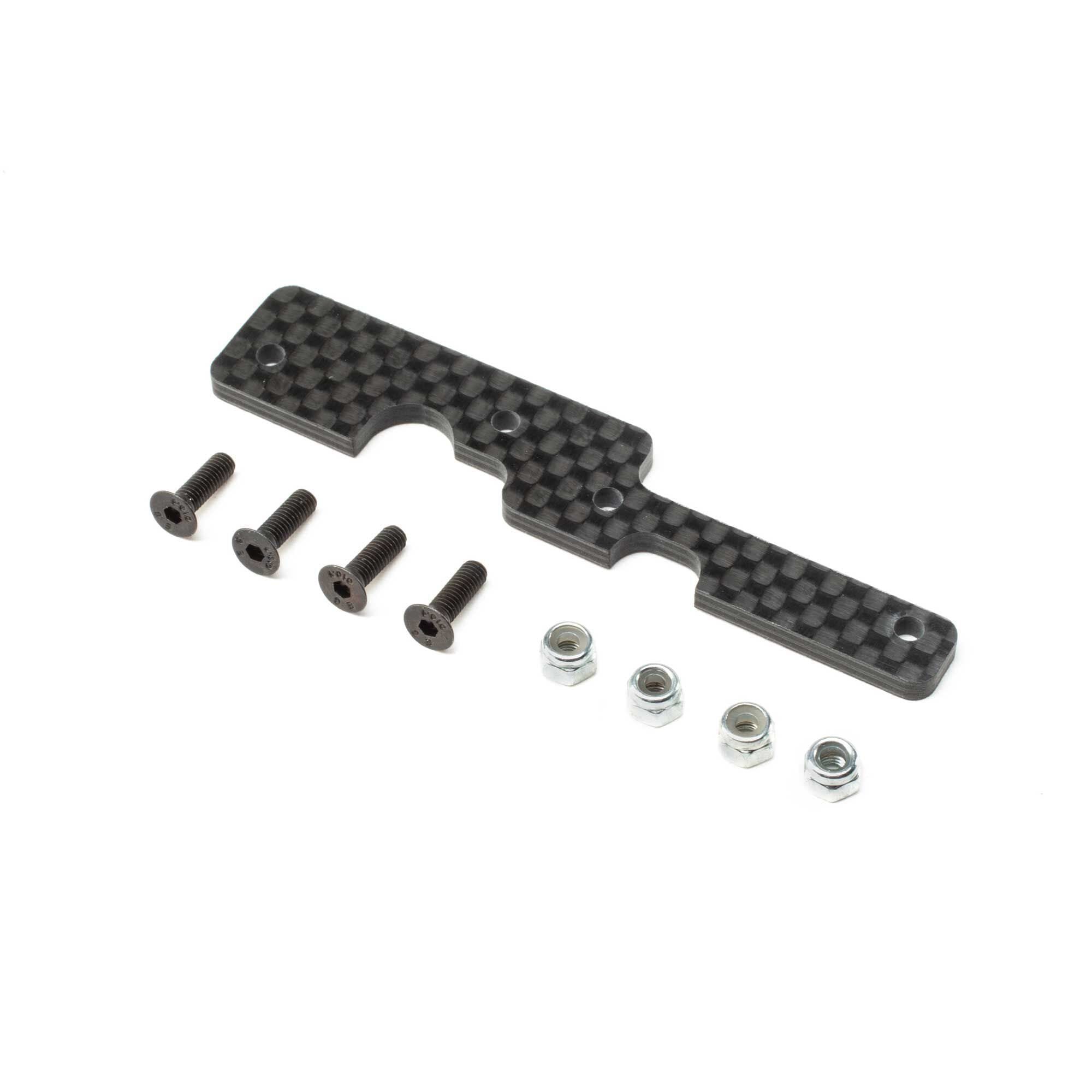 Team Losi Racing TLR341023 Chassis Rib Brace, Carbon: 8X