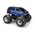 J Concepts 0484 1985 Ford Aerostar Clear Body, BIGFOOT Shuttle, Fits 11" Wheelbase