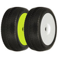 Pro-Line 902641 Holeshot V2 M2 Mounted Tires, Yellow (2): 1/8