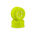J-Concepts 3420Y 9-shot 12mm Hex 3mm Offset Wheel, Yellow 2pc