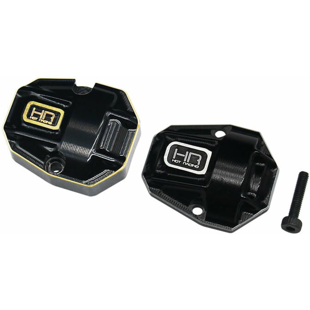 Hot Racing RACM12XC01 Black Weight Bias Diff Cover Set Ascent 18