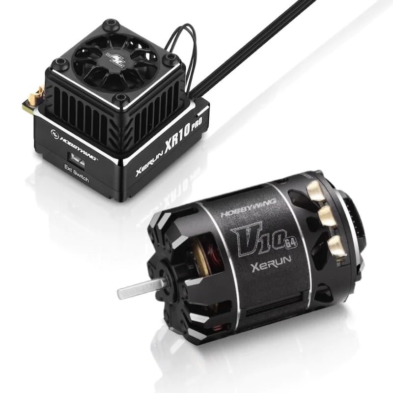 Hobbywing 38020336 Combo XR10 Pro G2S ESC + V10 G4 21.5T Motor
