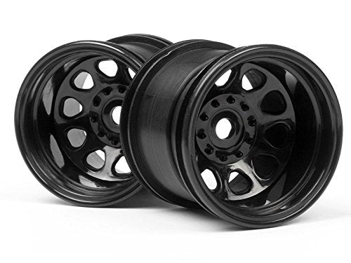 HPI Racing 3061 Classic King Wheels, Black (2.2in/2pcs)