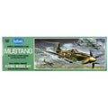Guillow 905 P-51D Mustang WWII Fighter Balsa Model Airplane Kit Laser Cut