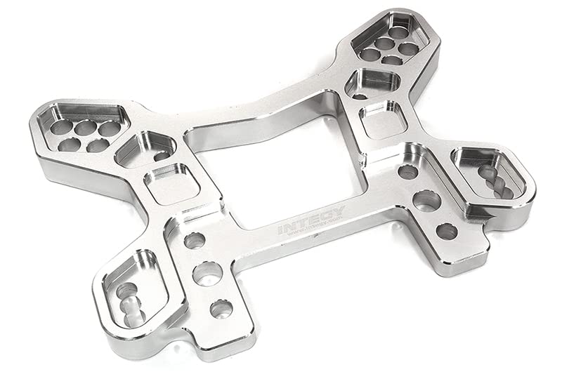 Integy C32420SILVER Billet Machined Front Shock Tower: DBXL-E 2.0 4WD
