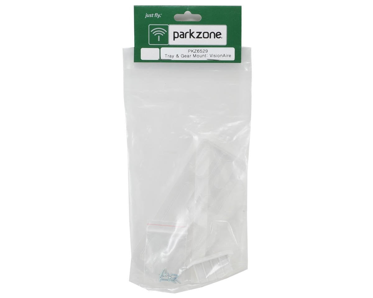 ParkZone PKZ6529 Battery Tray & Gear Mount Cap: VisionAire