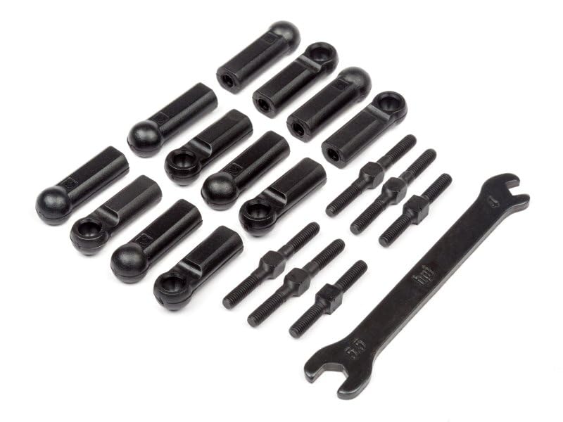 HPI Racing 117383 Turnbuckle Set Sport 3 RS4 Adjustable Camber Toe Links OEM
