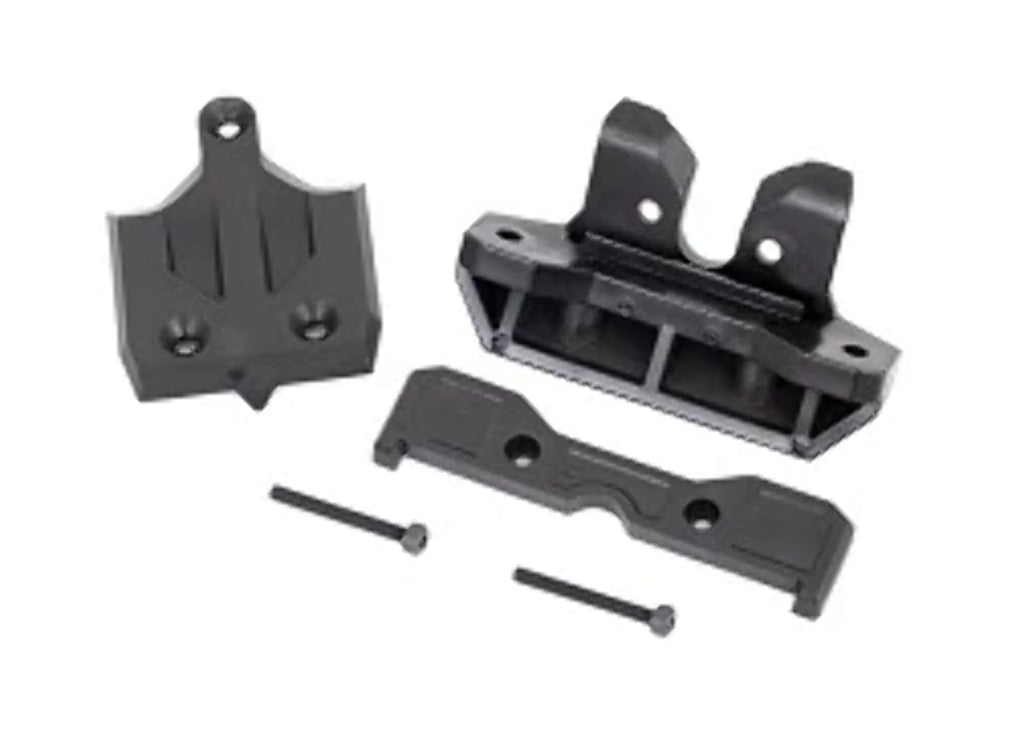 Traxxas 9536 Bumper, Rear/Skidplate, Rear/ Tie Bar Mount, Rear