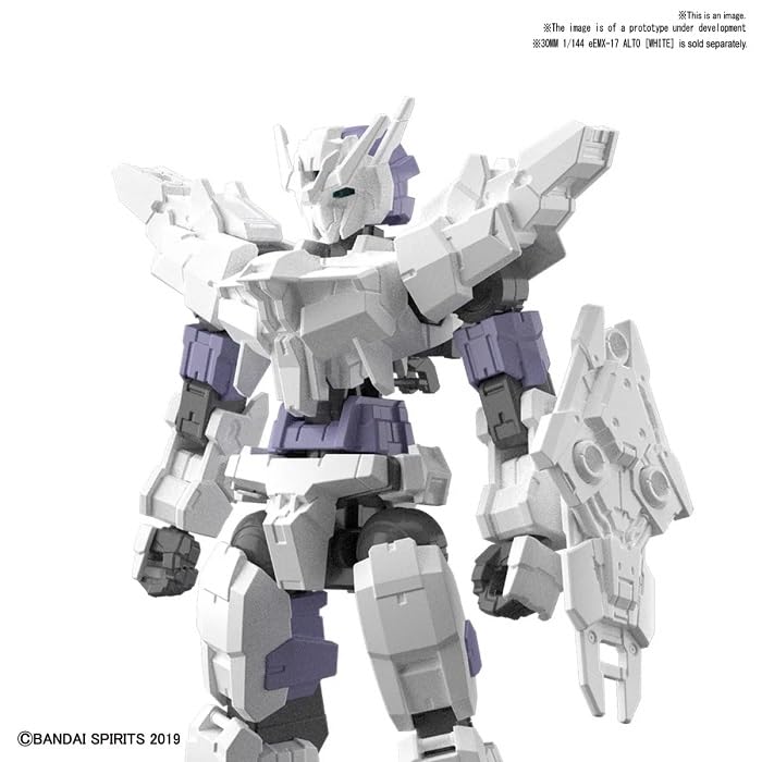 Bandai 2487792 #09 Option Armor For Commander (Alto Exclusive White)