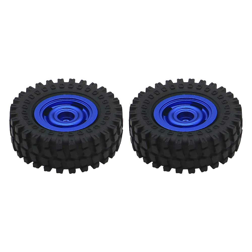 Panda Hobby OPC636046ACBL Classico4 Aluminum Wheels, Black with 60mm Tires fits Tetra18 X1, X1T, X2, X2T, K1