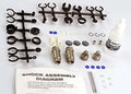 Traxxas 2659 Big Bore Shocks, Medium (Hard-Anodized, PTFE-Coated T6 Alum)