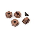 Integy C29130BRONZE Wheel Hex (4) for 1/10 Scale Enduro Sendero