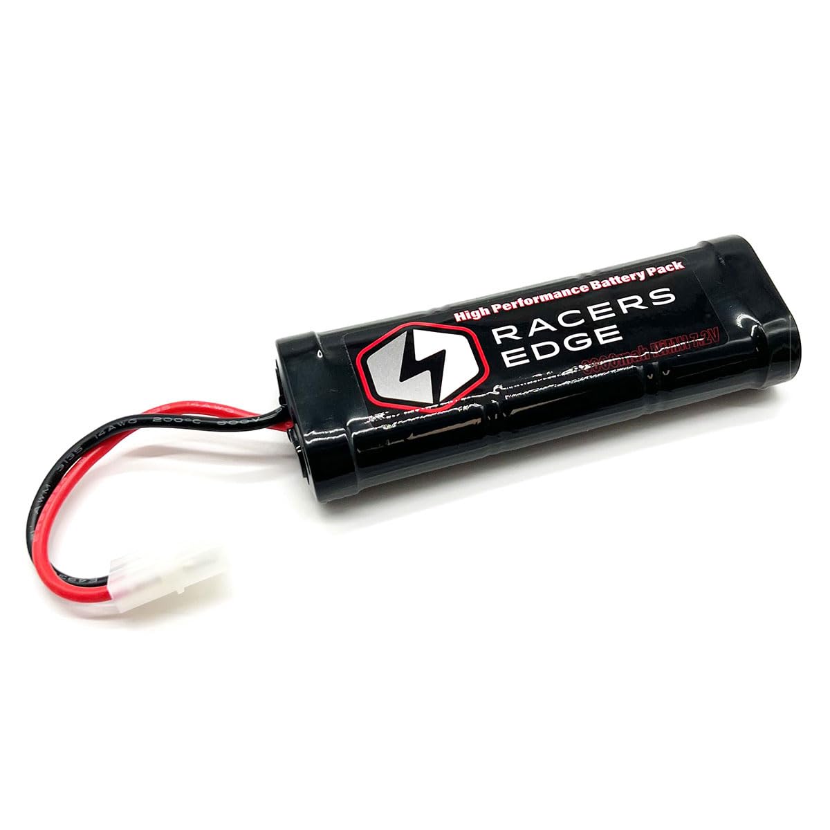 Racers Edge SP30006TA 3000mAh 7.2V 6-Cell NiMH Flat Battery Pack w/ Tamiya Plug