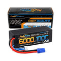 Power Hobby 4S6000100CEC5 4S 14.8v 6000mAh 100C LiPo Battery w/ EC5 Hard Case 4-cell