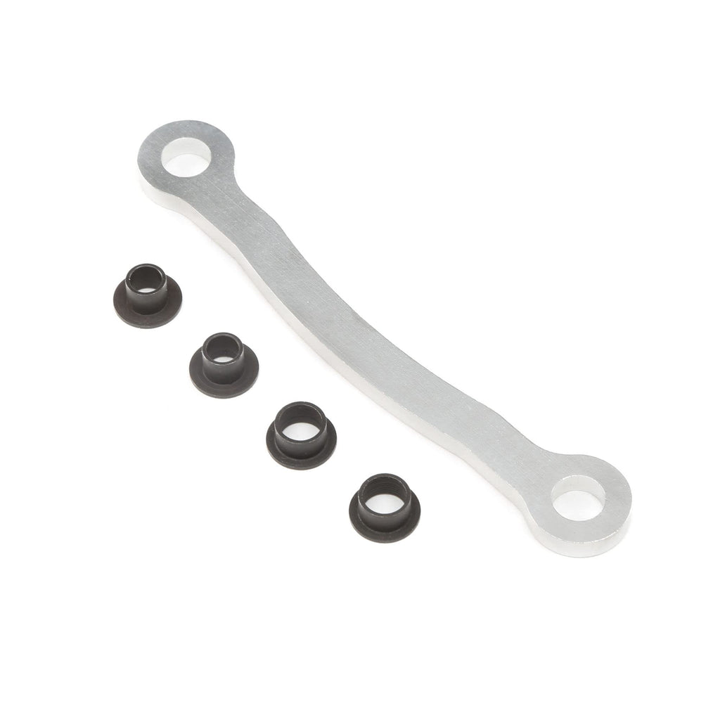 Losi LOS251052 Steering Drag Link, Silver: DBXL-E, MTXL