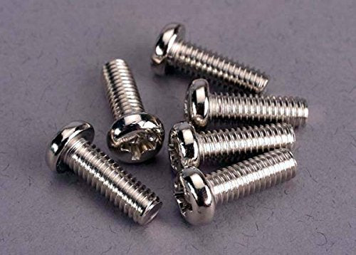 Traxxas 2568 Screws, 4x12mm Roundhead Machine (6)