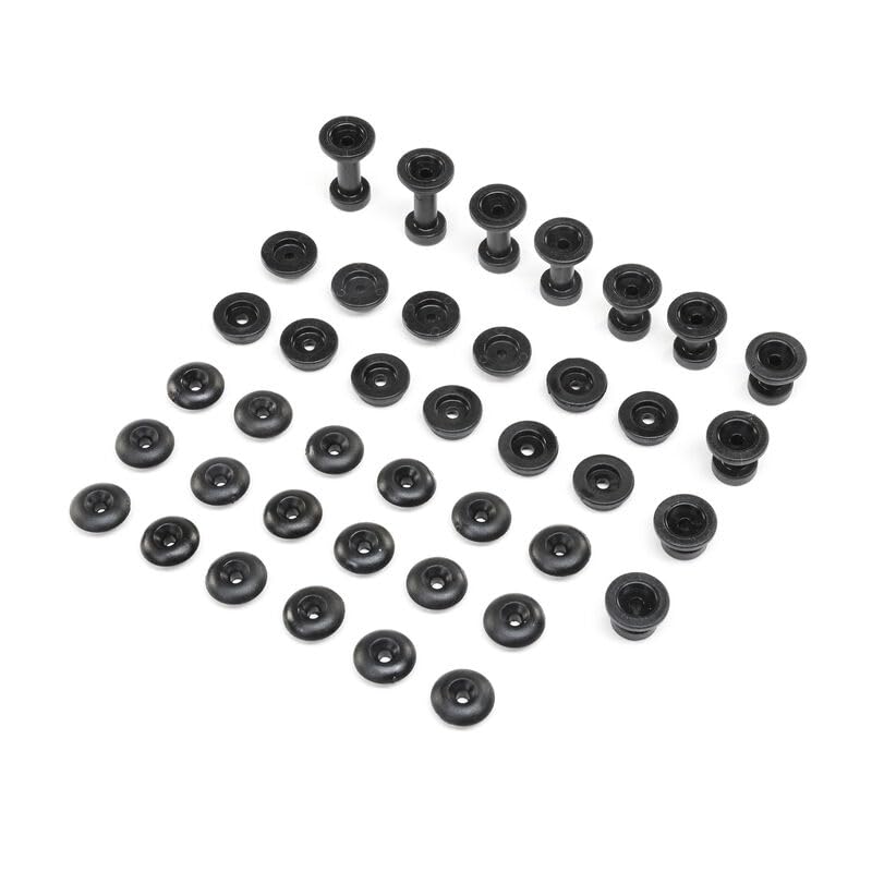 Team Losi LOS240024 Body ButtonSpacers(10): LMT Mega