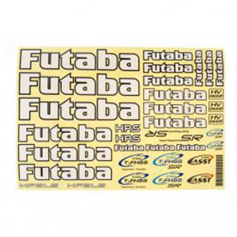 Futaba EBB1179 Decal Sheet for Surface Vehicles
