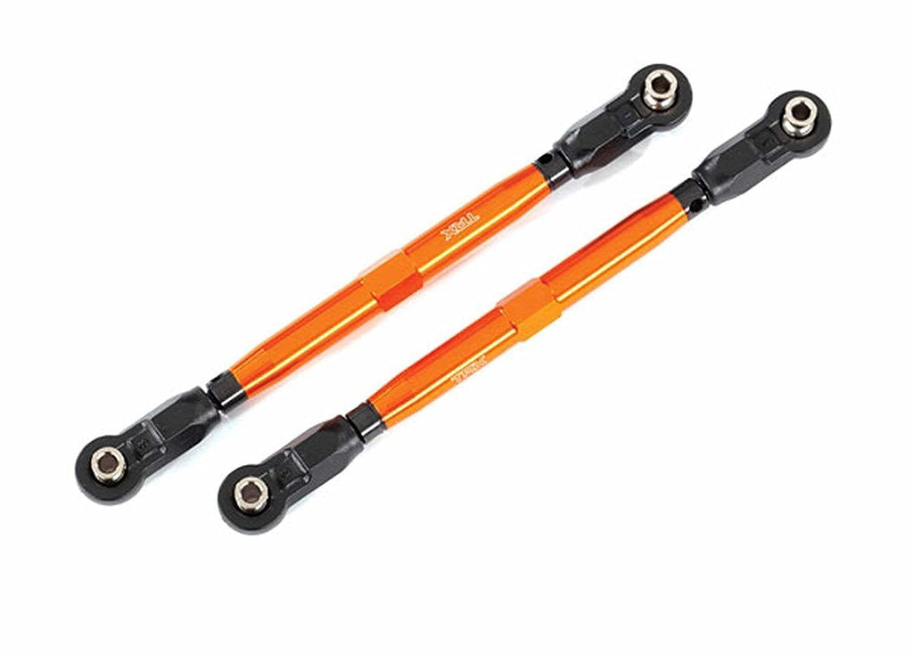 Traxxas 8997A Toe Links, Wide Maxx (Tubes, 6061-T6 Aluminum (Orange-Anodized))