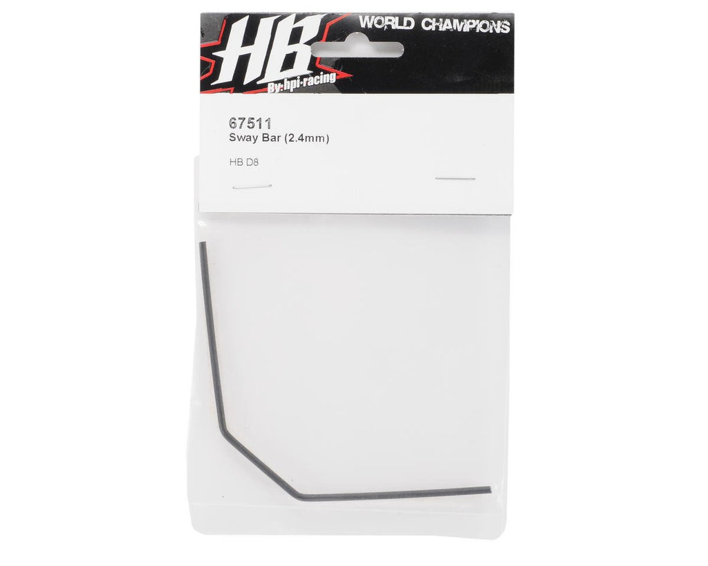 HPI Racing 67511 Sway Bar (2.4mm) Vorza Flux