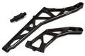 Integy C32401BLACK Billet Machined Rear Chassis Braces (2): DBXL-E 2