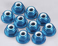 Team Associated 25391 FT Locknut 4mm Blue MGT (20)