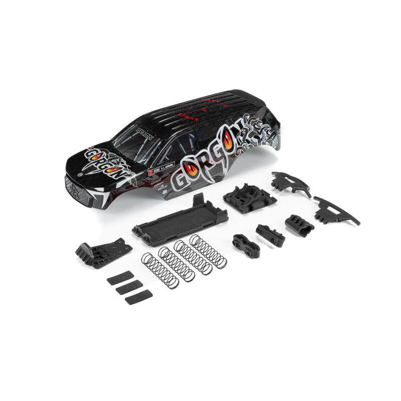 Arrma ARA402353 GORGON Painted Decaled Body Set (T4 Gun Metal)