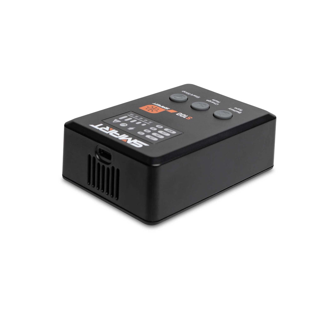 Spektrum SPMXC2090 S100 1x100W USB-C Smart Charger IC3 IC5 LiPo LiHV