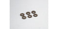 Kyosho W0145GM Aluminum Collar (3x7x1mm/ Gunmetal/6pcs)