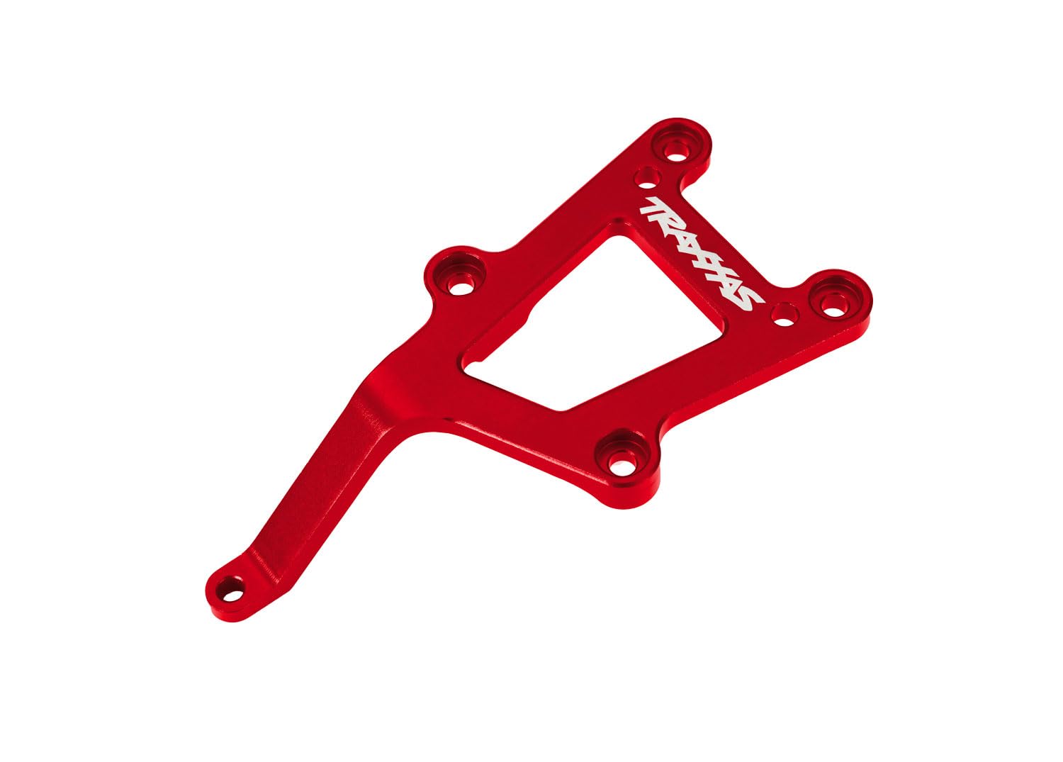 Traxxas 8321-RED Aluminum Front Chassis Brace, Red: 4-Tec