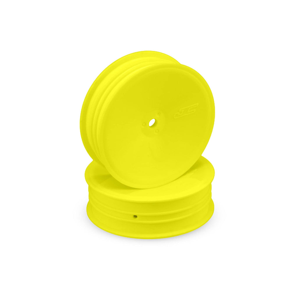 J Concepts JCO3376Y Front Wheel, Slim Mono, Yellow:2.2 B5M,RB6,B6.1(4)