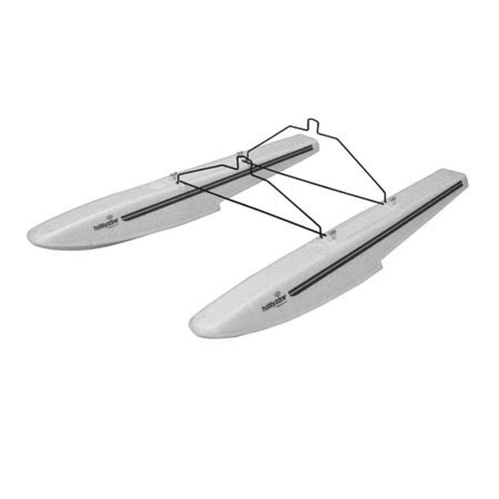 HobbyZone HBZ7390 Super Cub LP Float Set Floats w/Hardware & Prop RC Plane