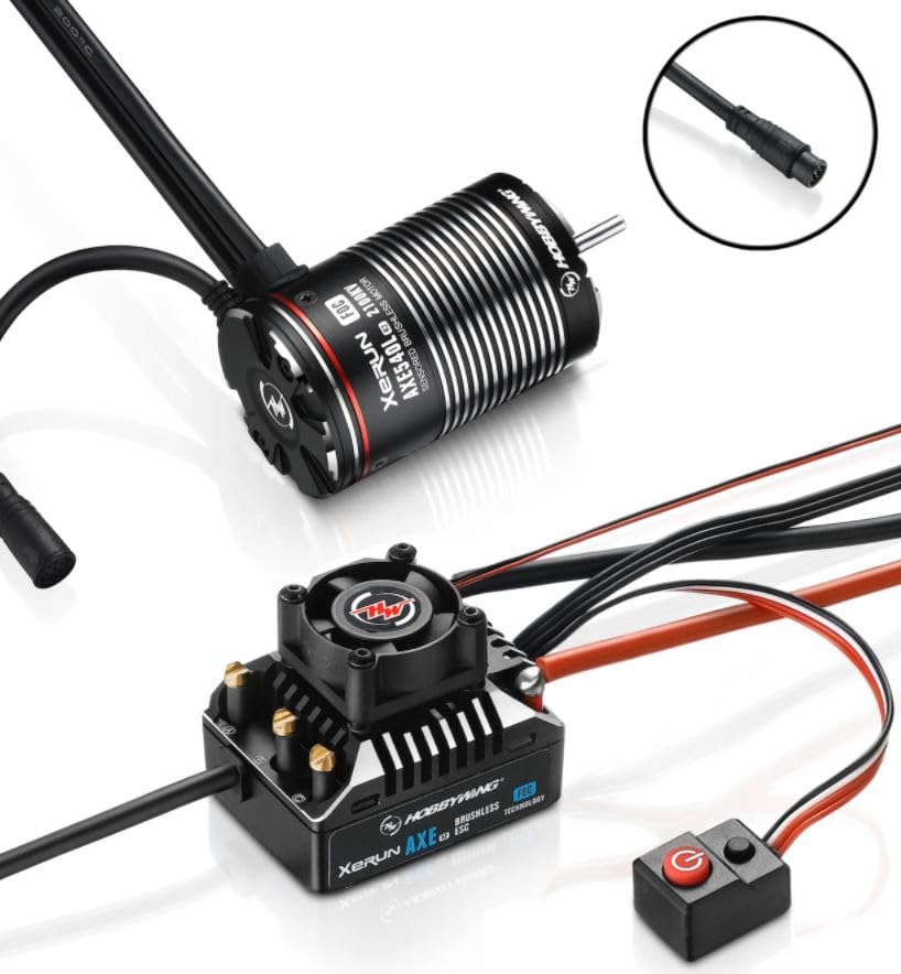 Hobbywing 38020311 Combo-Xerun AXE540L R2-FOC Sysem 1400KV