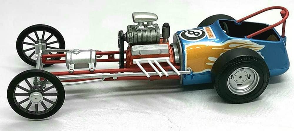 Atlantis M6710 Fireball Slingshot Dragster 1:24 Model Kit