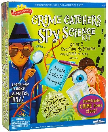 Scientific Explorer Crime Catchers Spy Science Kit OS6802008