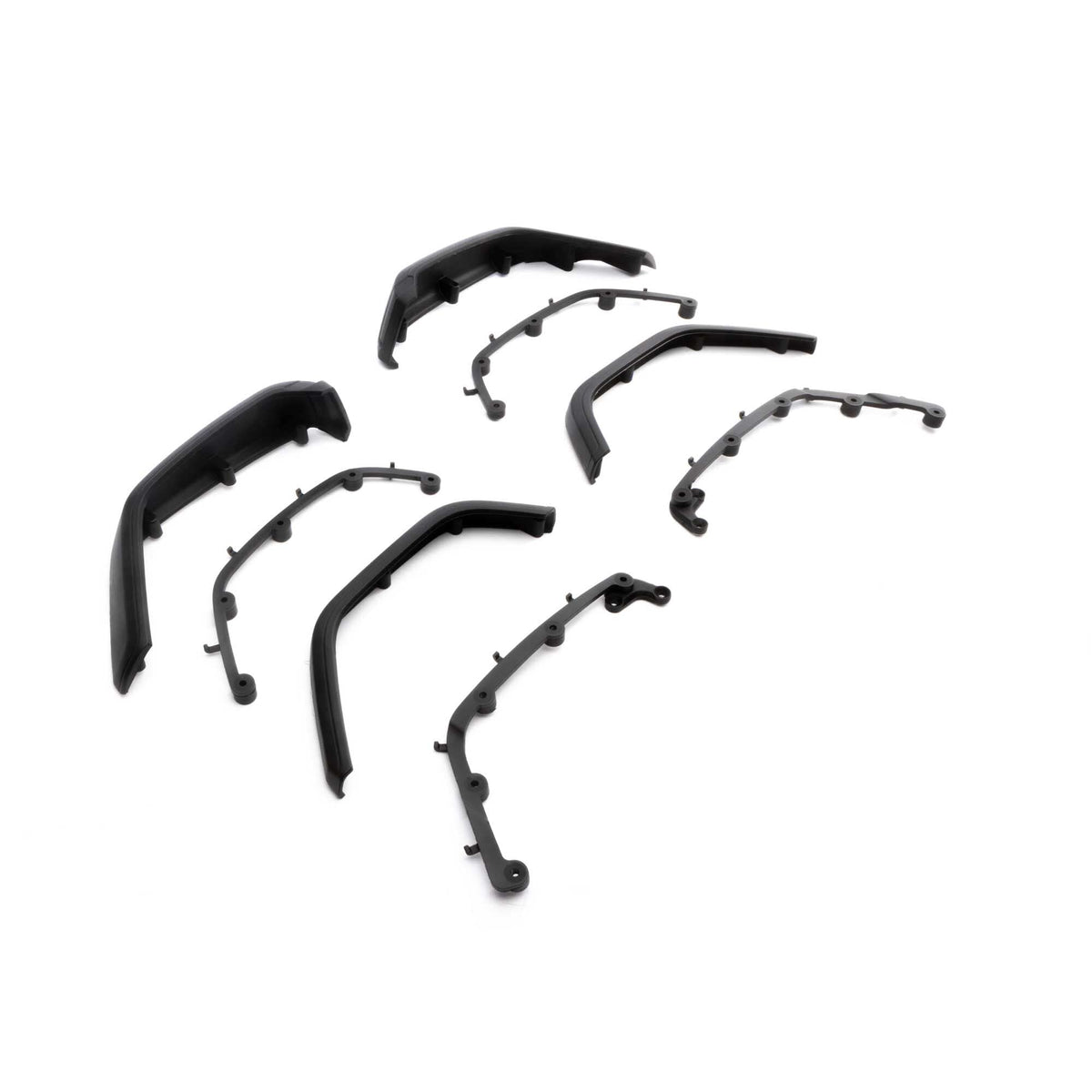 Axial AXI250001 SCX6: Jeep JLU FR & RR Fenders & Mounts