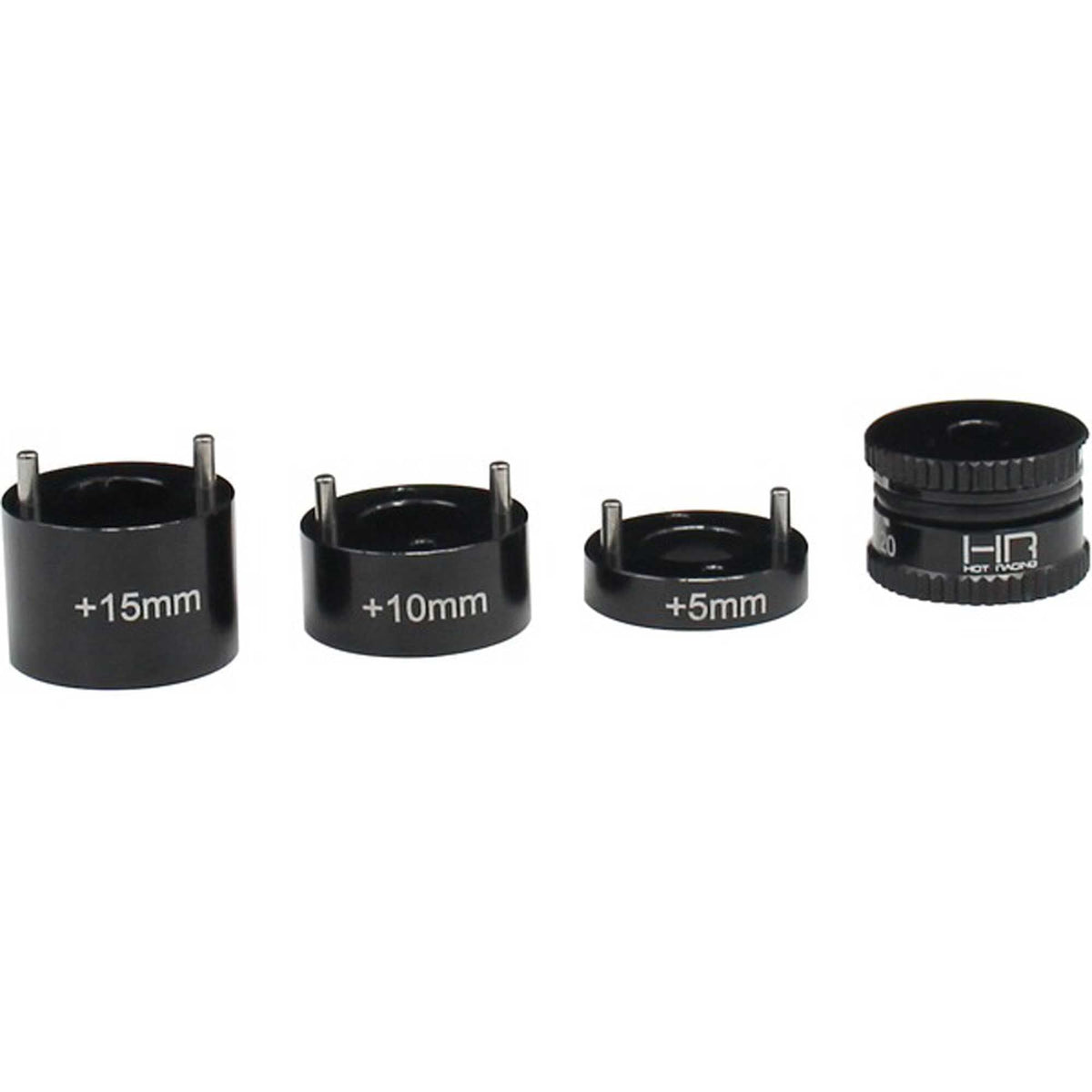 Hot Racing SD1420RH01 Aluminum Ride Height Gauge 14-20mm plus 5/10/15mm