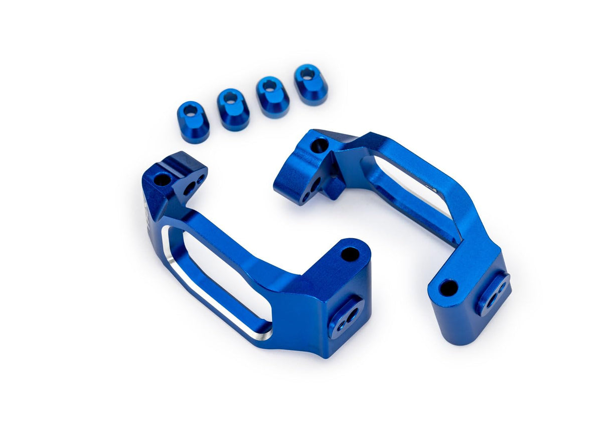 Traxxas 10232-BLUE Aluminum Caster Blocks (L&R), Blue: Maxx & Maxx Slash