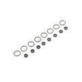 Losi LOS233022 Shock Seal Set: 22S